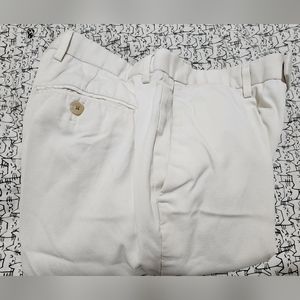 White Banana Republic dress/yacht pants